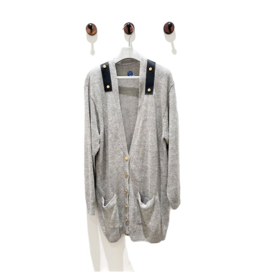 Loewe Grey Sweater linen