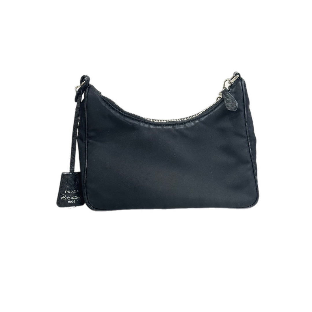 Prada Re-edition Nylon Black Bag