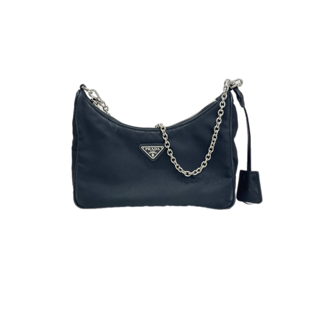 Prada Re-edition Nylon Black Bag