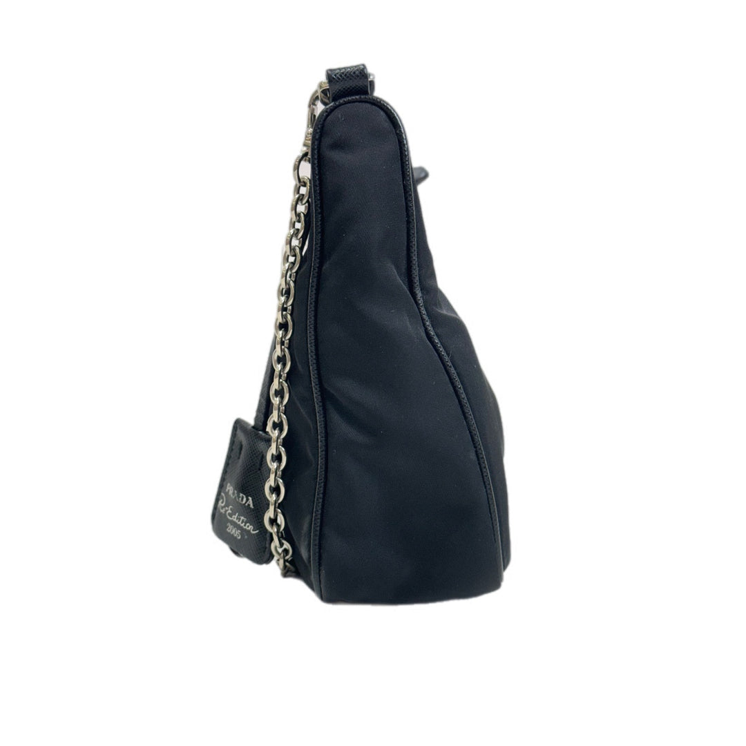 Prada Re-edition Nylon Black Bag
