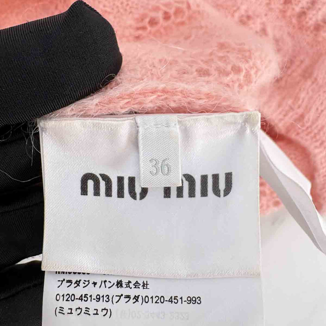 Miumiu Pink Sweater #36