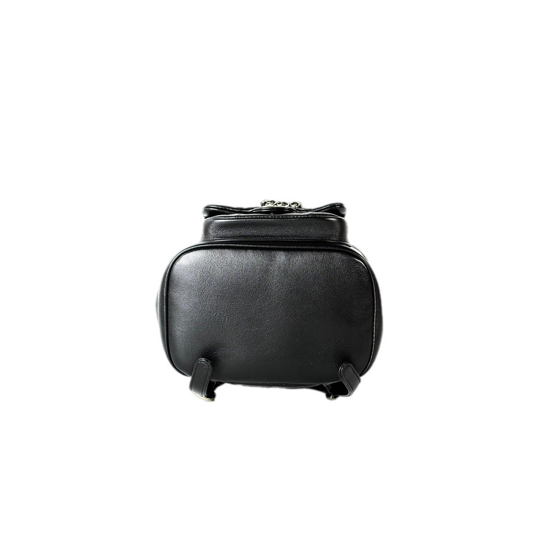 Chanel Backpack Duma Bag Black