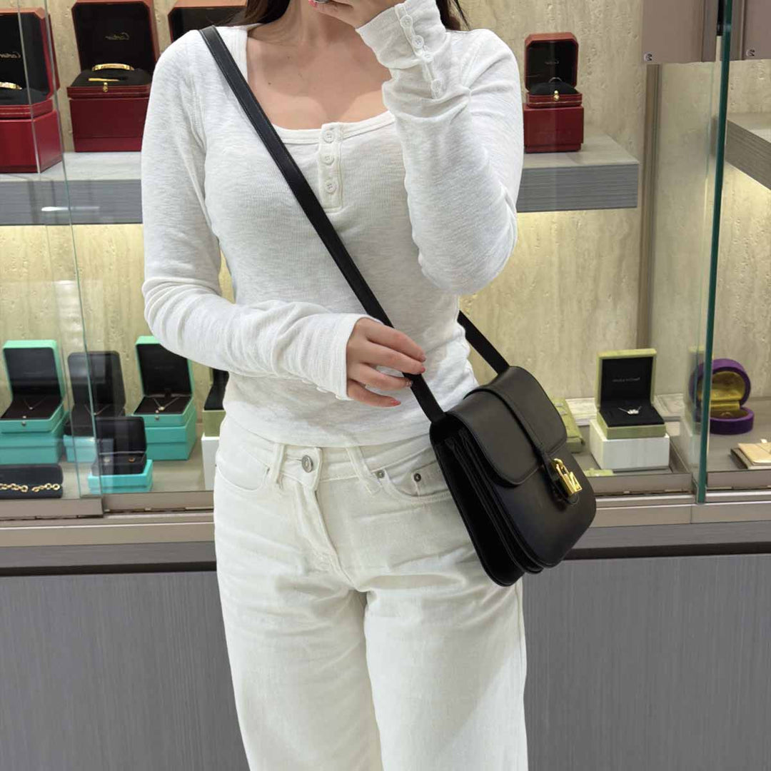 Celine Tabou Bag Black Medium