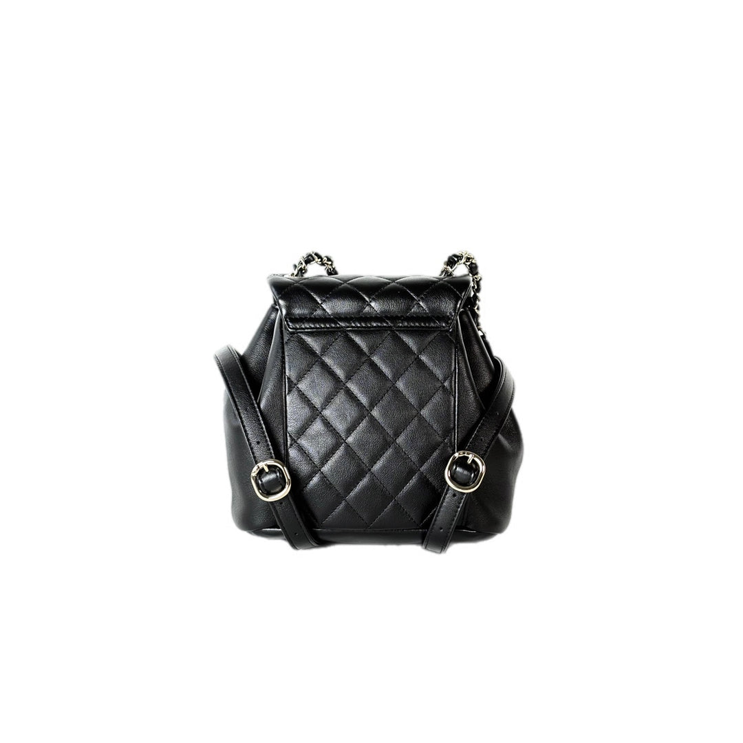 Chanel Backpack Duma Bag Black