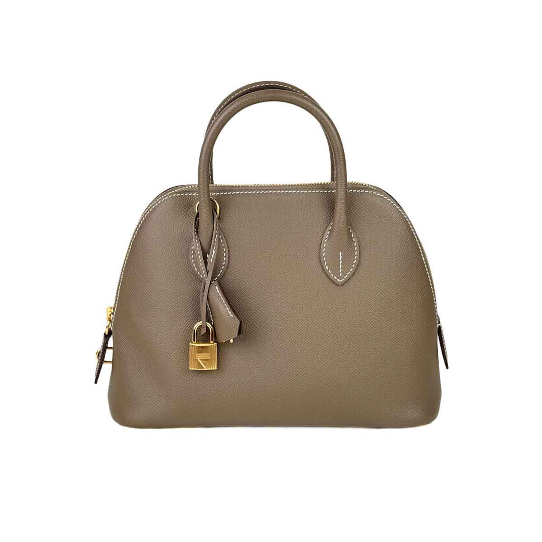 Hermes Bolide 27cm Bag Etoupe Epsom
