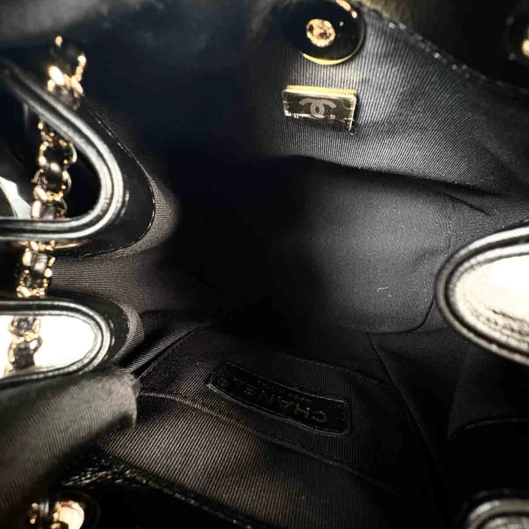 Chanel Backpack Duma Bag Black