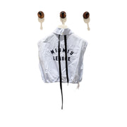 Miumiu Gingham Ruffled Lace Sleeveless Shirt #38