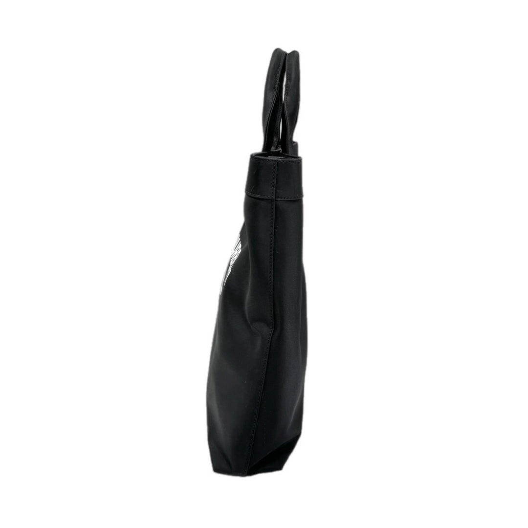 Burberry Shopping Tote Black Nylon with Strap