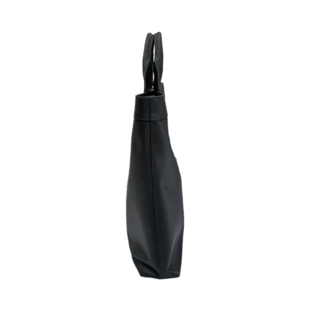 Burberry Shopping Tote Black Nylon with Strap