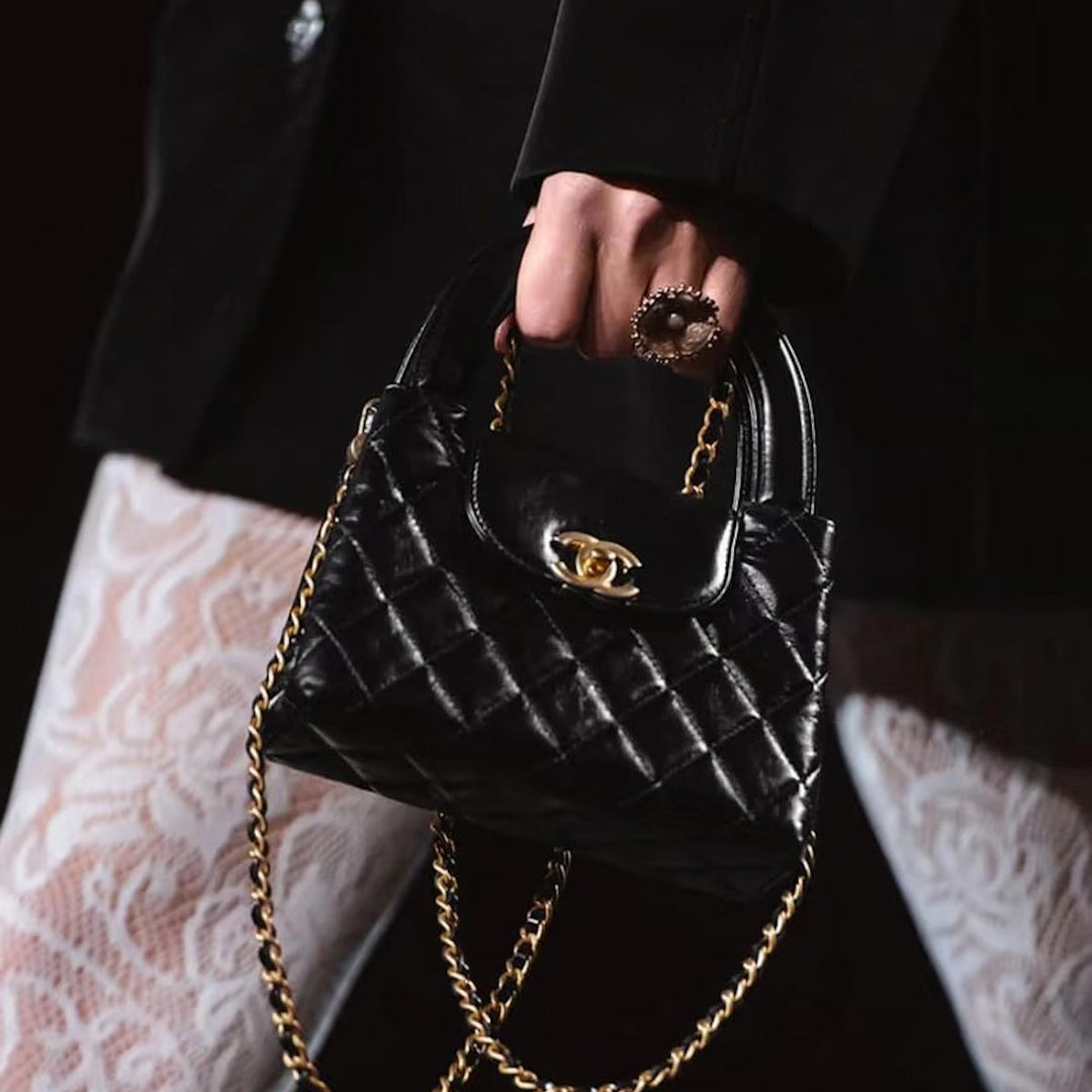 Chanel Black Mini Kelly Tote Bag GHW
