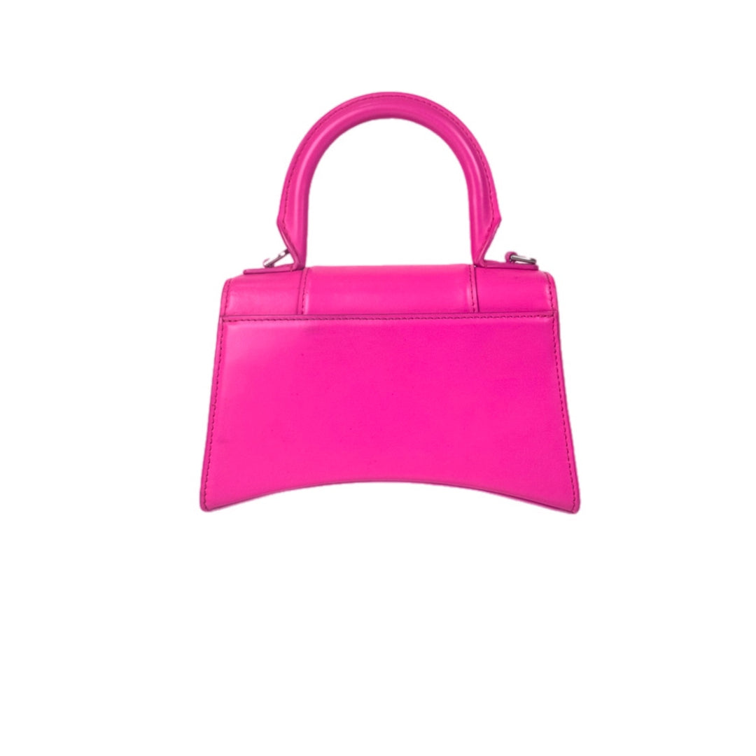 Balenciaga Hourglass Mini Pink Bag