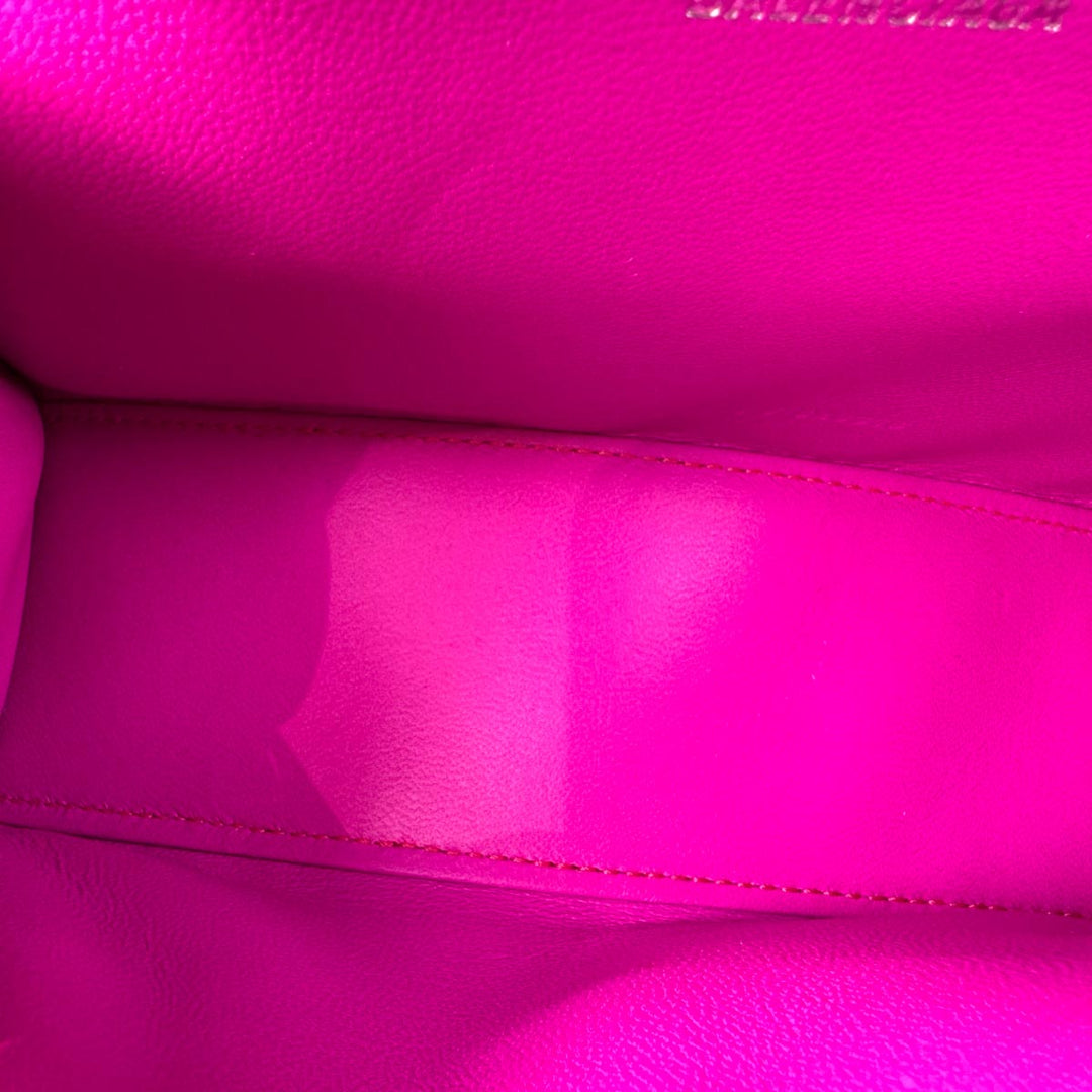 Balenciaga Hourglass Mini Pink Bag