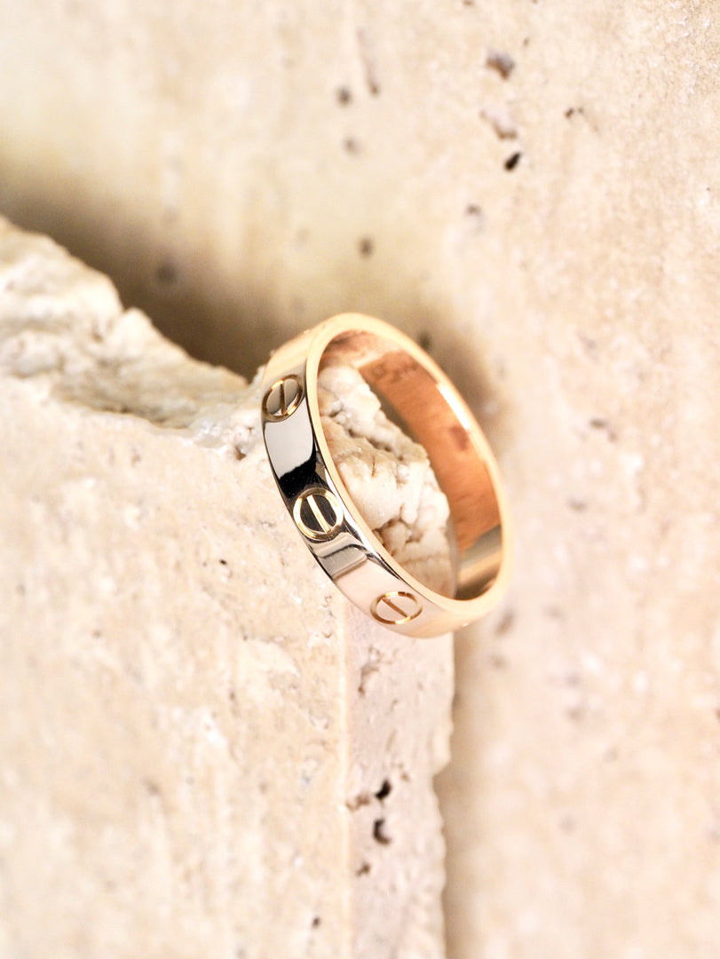 Cartier Love Ring Rose Gold #52