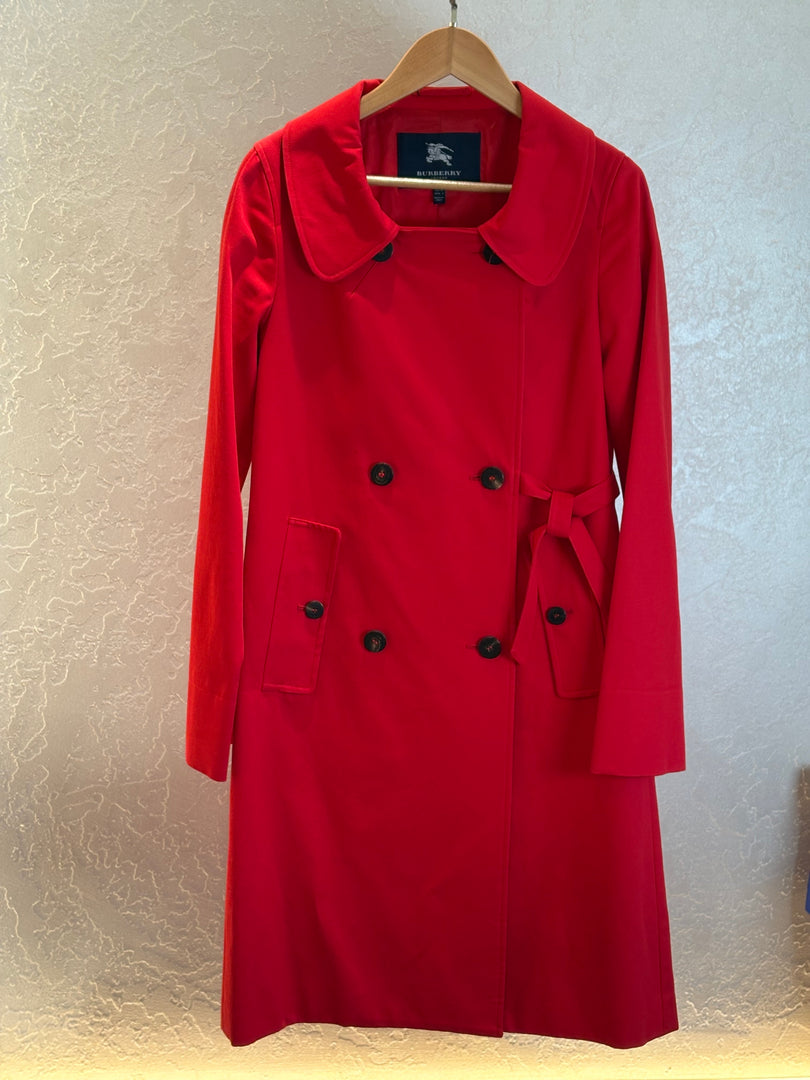 Burberry Trench Coat Red Size 10