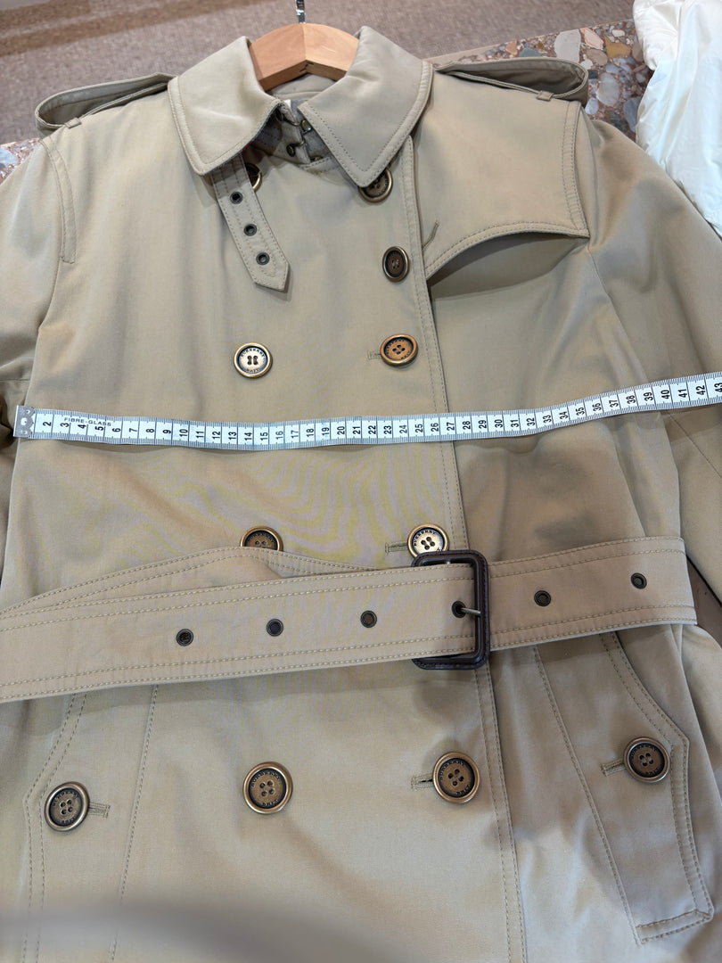 Burberry Classic Trench Coat Short Size 12#