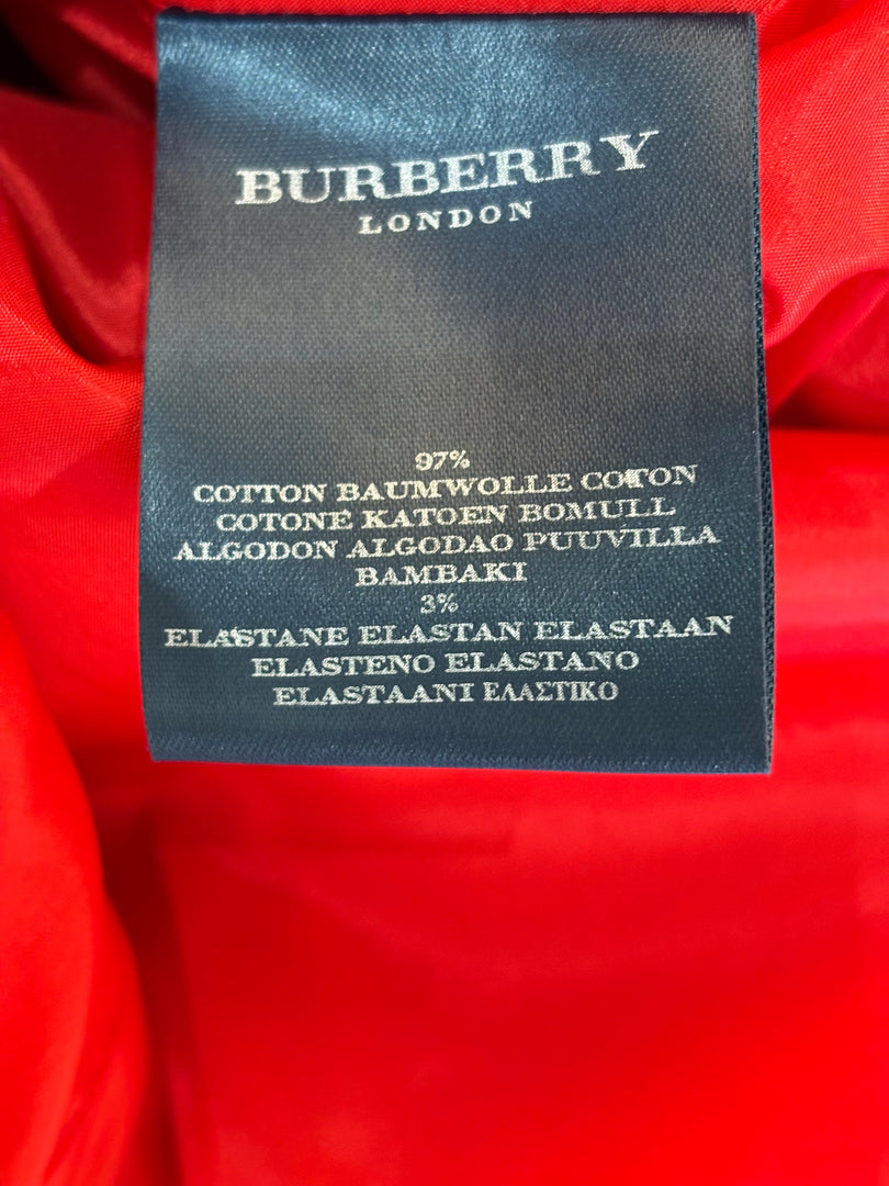 Burberry Trench Coat Red Size 10