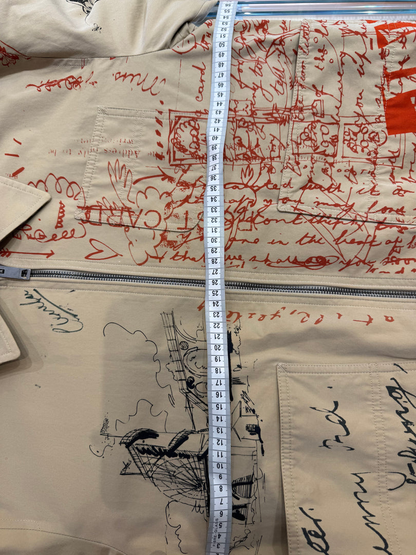 Burberry Clothing Jacket With Painting 165/71A