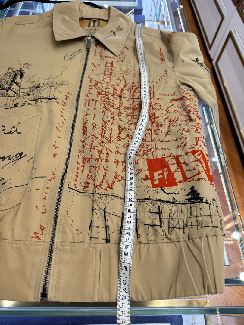 Burberry Clothing Jacket With Painting 165/71A
