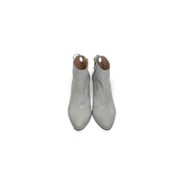 Stuart Weitzman Grey Lofty Suede Boots - Jiaxyk