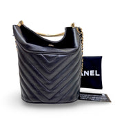 Chanel Black Bucket Bag With Handle - Jiaxyk