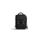Chanel Black Filigree Vanity Case - Jiaxyk