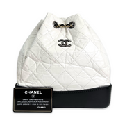 Chanel White Gabrielle Backpack - Jiaxyk