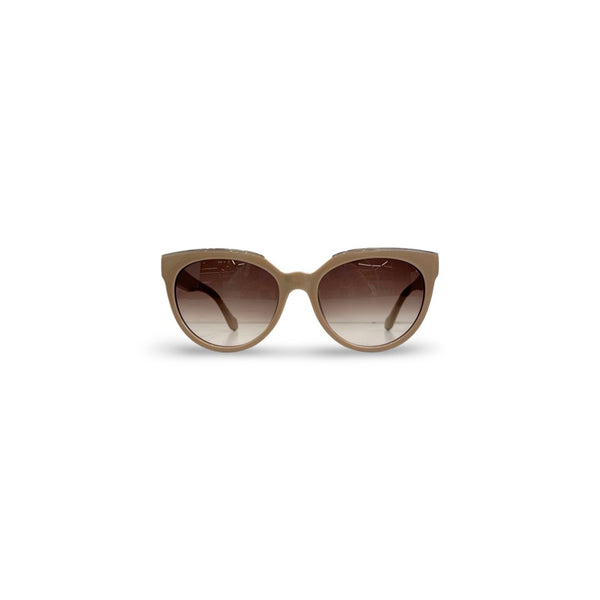 Balenciaga Beige Cat Eye Sunglasses - Jiaxyk
