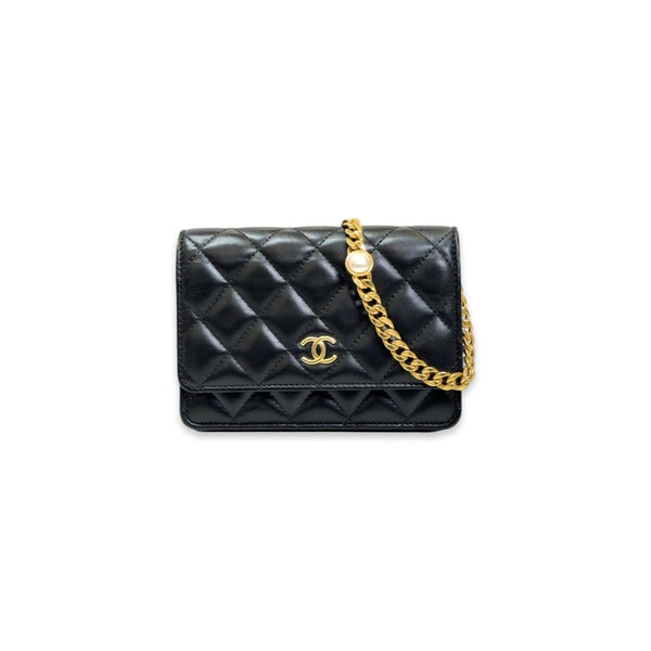 Chanel Black Pearl Chain WOC - Jiaxyk