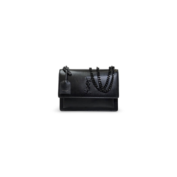 Saint Laurent Medium Black Sunset Bag - Jiaxyk