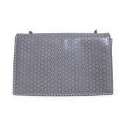 Ferragamo Grey Vara Ginny Leather Crossbody Bag - Jiaxyk