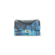 Chanel Large Blue Sequin Waterfall Flap Bag - Jiaxyk