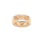 Chanel Coco Crush Ring Small Version 18K Beige Gold - Jiaxyk