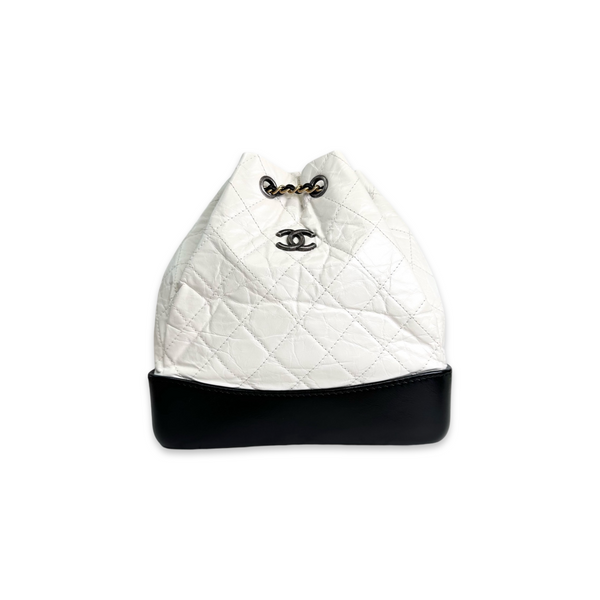 Chanel White Gabrielle Backpack - Jiaxyk