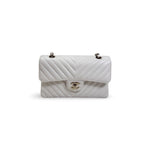 Chanel Small White Classic Flap Bag - Jiaxyk
