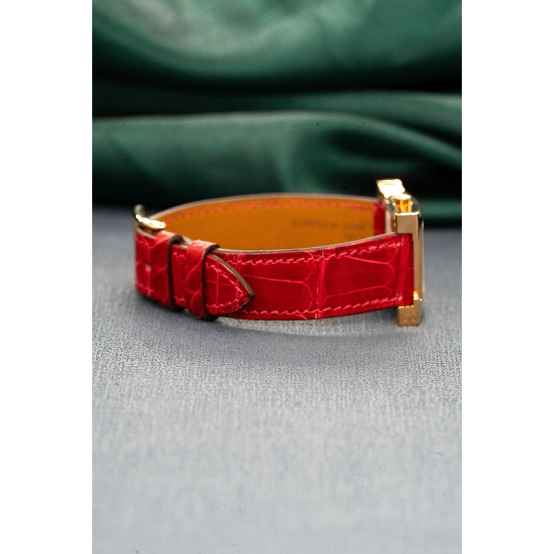 Hermes Heure H Watch, SMALL MODEL, 21 MM with Alligator Strap | JK