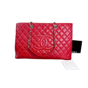 Chanel Red Caviar Grand Shopping Tote - Jiaxyk