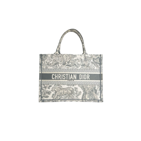 Dior Medium Grey Book Tote - Jiaxyk